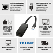 USB 3.0 to Gigabit Ethernet Network Adapter – USB Converter | TP-Link