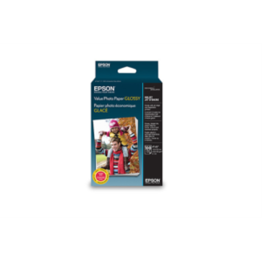 Epson Value Photo Paper Glossy 4 x 6, 100 SheetsS400 – Papers | Epson