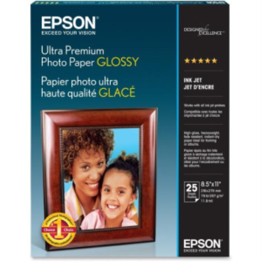 Epson Ultra premium Photo Paper Glossy, Letter, 25 S – Papers | Epson