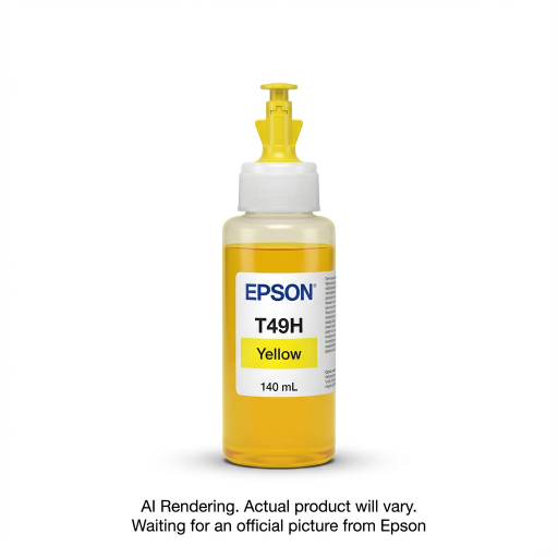 Epson T49H Yellow Ink Bottle 140 ML SC-T3170xT49H400 – Inkjets | Epson