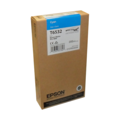 Epson T653200 Cyan Ink for Stylus Pro 4900 – 200 mL