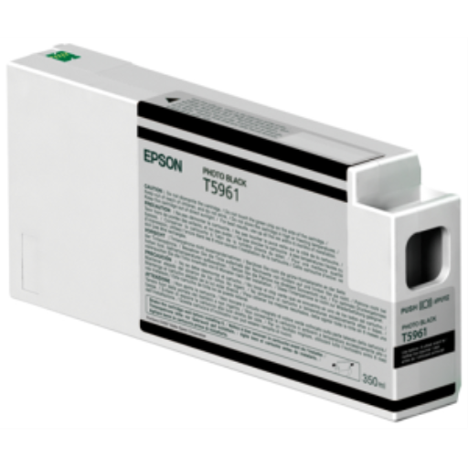 Epson T596100 UltraChrome HDR Photo Black Ink for Stylus Pro – 350 mL