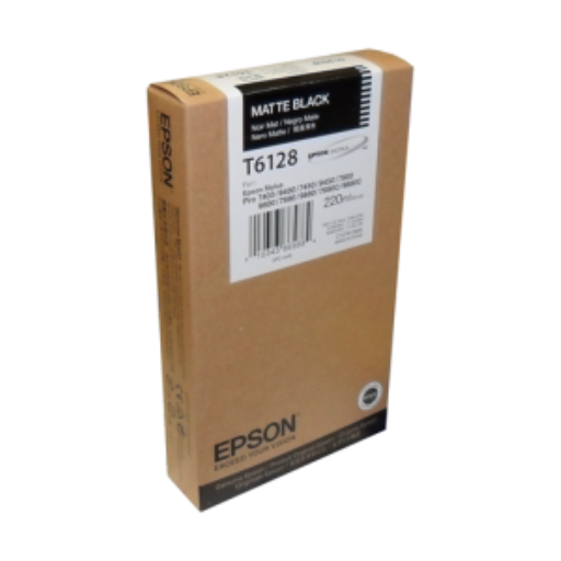 Epson T612800 UltraChrome K3 Matte Black Ink for Stylus Pro 7800