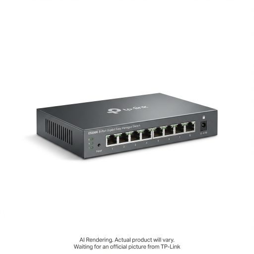Omada 8-Port Gigabit Easy Managed Switch