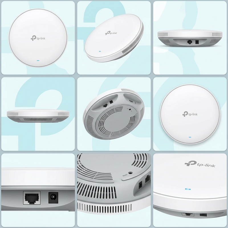Omada BE11000 Ceiling Mount Tri-Band Wi-Fi 7 Access Point