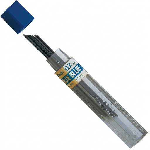 Refill Lead Blue (0.7mm) Medium, 12 Leads per Tube – Colour Lead Refills | Pentel Stationery of Canada Ltd.