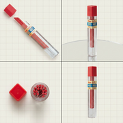 Refill Lead Red (0.7mm) Medium, 12 Leads per Tube – Colour Lead Refills | Pentel Stationery of Canada Ltd.