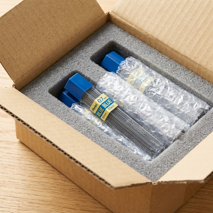 Refill Lead Blue (0.7mm) Medium, 12 Leads per Tube – Colour Lead Refills | Pentel Stationery of Canada Ltd.