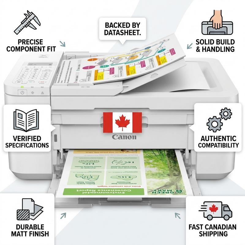 Canon 5074C023 PIXMA TR4720 Wireless All-in-One Printer – White