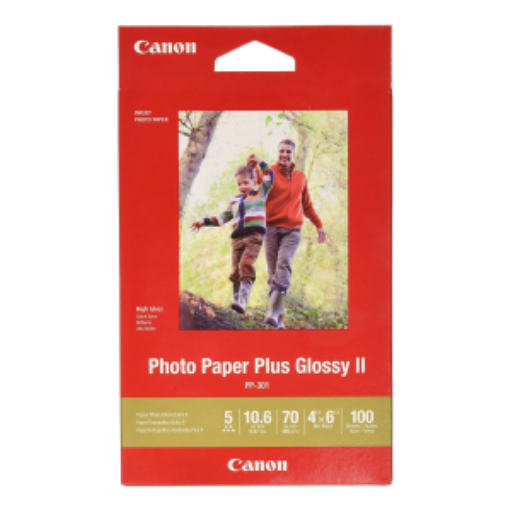 Canon PP-301 Photo Paper Plus Glossy – 4" x 6", 100 Sheets