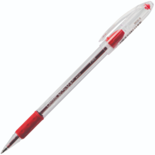 R.S.V.P. Ballpoint Pen, (0.7mm), Red Ink – Ballpoint Pen | Pentel Stationery of Canada Ltd.