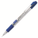 Twist-Erase Click Mechanical Pencil (0.7mm) Clear Barrel, Blue Grip – Mechanical Pencil | Pentel Stationery of Canada Ltd.