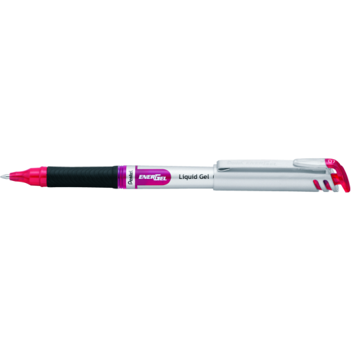 EnerGel Liquid Gel Pen, (0.7mm) Metal Tip, Capped, Red Ink – Gel Roller Pen | Pentel Stationery of Canada Ltd.