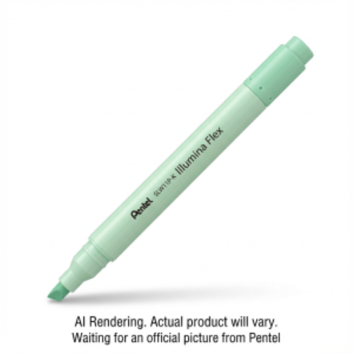 Illumina Flex Liquid Highlighter, Dual Tip - Chisel and Bullet, Pastel Green – Highlighter | Pentel Stationery of Canada Ltd.