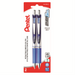 EnerGel Retractable Gel Roller, (0.7mm) Metal Tip, Blue Ink, 2PC Pack – Gel Roller Pen | Pentel Stationery of Canada Ltd.