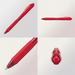 Wow! Retractable Ballpoint Pen, (1.0mm) Medium Tip, Red Ink – Ballpoint Pen | Pentel Stationery of Canada Ltd.