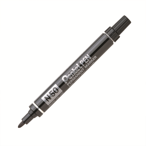 Pentel Pen Permanent Marker, Bullet Tip, Black Ink – Permanent Marker | Pentel Stationery of Canada Ltd.
