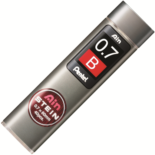 Ain Stein Lead Refill (0.7mm), B, 40 Leads per Tube – Lead | Pentel Stationery of Canada Ltd.