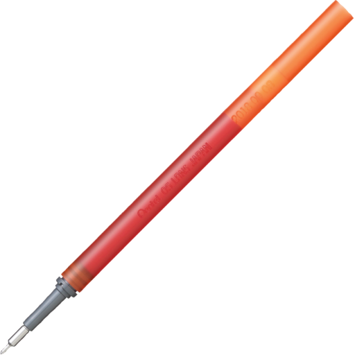 Refill Ink - For EnerGel Infree Gel Pen, (0.5mm) Fine Point Needle Tip, Orange Ink – Gel Pen Refill | Pentel Stationery of Canada Ltd.