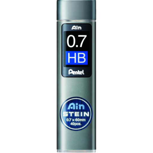 Ain Stein Lead Refill (0.7mm), HB, 40 Leads per Tube – Lead | Pentel Stationery of Canada Ltd.