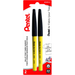 Permanent Fabric Marker (2.0mm), Black Ink, 2PC Pack – Permanent Marker | Pentel Stationery of Canada Ltd.