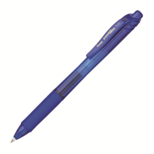 EnerGel-X Retractable Gel Roller, (0.7mm) Metal Tip, Blue Ink – Gel Roller Pen | Pentel Stationery of Canada Ltd.