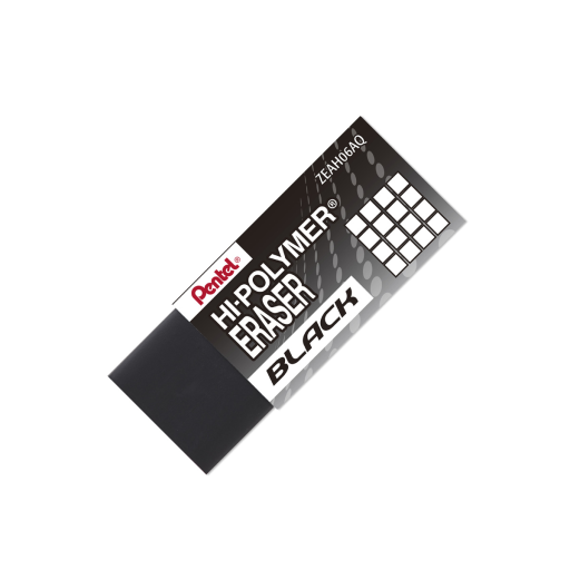 Hi-Polymer Block Eraser, Small Black – Default | Pentel Stationery of Canada Ltd.