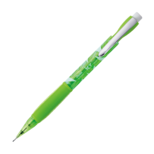 Icy Mechanical Pencil (0.7mm), Tinted Light Green Barrel – Mechanical Pencil | Pentel Stationery of Canada Ltd.