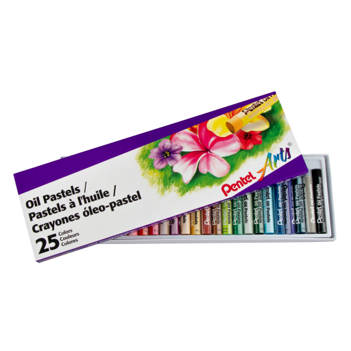 Pentel Arts Oil Pastels - 25 Colour Set – Oil Pastel | Pentel Stationery of Canada Ltd.