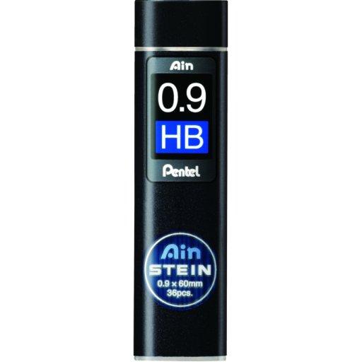 Ain Stein Lead Refill (0.9mm), HB, 36 Leads per Tube – Lead | Pentel Stationery of Canada Ltd.