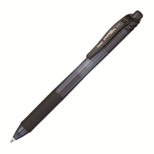 EnerGel-X Retractable Gel Roller, (0.7mm) Metal Tip, Black Ink – Gel Roller Pen | Pentel Stationery of Canada Ltd.