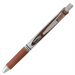 EnerGel Retractable Gel Roller, (0.7mm) Metal Tip, Brown Ink – Gel Roller Pen | Pentel Stationery of Canada Ltd.