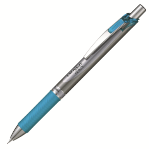 EnerGize Retractable Mechanical Pencil (0.7mm) Sky Blue Accents – Mechanical Pencil | Pentel Stationery of Canada Ltd.