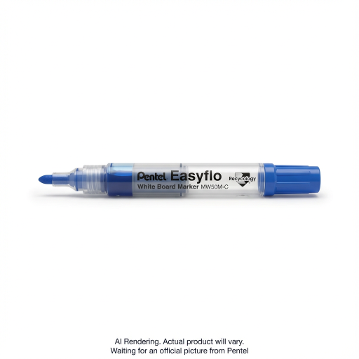 Easyflo White Board Marker, Bullet Point, (6.0mm) Blue Ink – Whiteboard Marker and Refills | Pentel Stationery of Canada Ltd.
