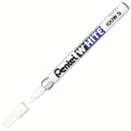 White Marker Permanent, Fine Point (2.0mm) – Permanent Marker | Pentel Stationery of Canada Ltd.