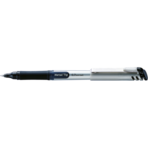 EnerGel Liquid Gel Pen, (0.7mm) Metal Tip, Capped, Black Ink – Gel Roller Pen | Pentel Stationery of Canada Ltd.