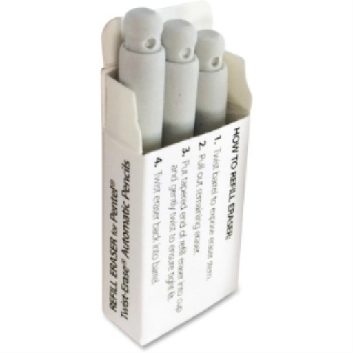 Refill Eraser For Pentel Twist-Erase Series Pencils 3pcs pack – Erasers and Refills | Pentel Stationery of Canada Ltd.