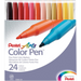 Pentel Arts Colour Pen (2.0mm) 24-Colour Set – Colour Marker | Pentel Stationery of Canada Ltd.