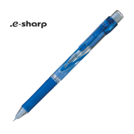 .E-Sharp Mechanical Pencil (0.7mm), Blue Accents – Mechanical Pencil | Pentel Stationery of Canada Ltd.