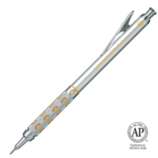 GraphGear 1000 Retractable Mechanical Drafting Pencil (0.9mm), Yellow Accents, Gift Case – Mechanical Pencil | Pentel Stationery of Canada Ltd.