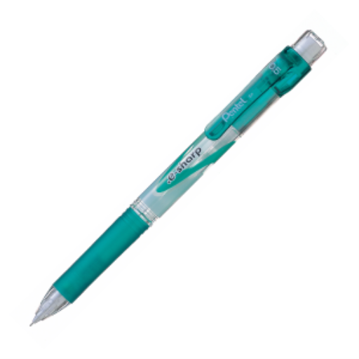 .E-Sharp Mechanical Pencil (0.5mm), Green Accents – Mechanical Pencil | Pentel Stationery of Canada Ltd.