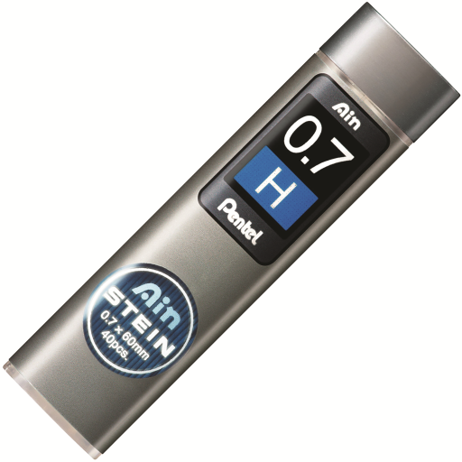 Ain Stein Lead Refill (0.7mm), H, 40 Leads per Tube – Lead | Pentel Stationery of Canada Ltd.