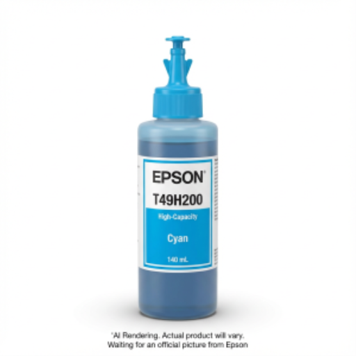 Epson T49H200 Genuine Cyan Ink Bottle – 140 mL – SC-T3170x