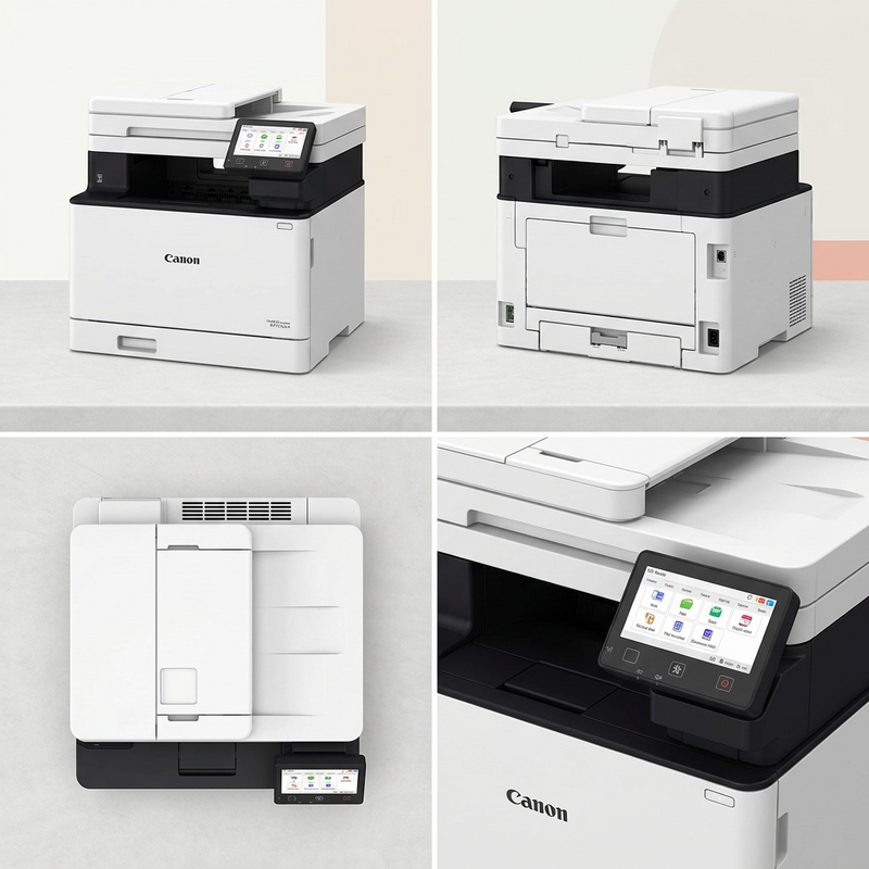 Canon Color imageCLASS MF751Cdw II - Multifunction, Duplex, Wireless, Laser Printer - White