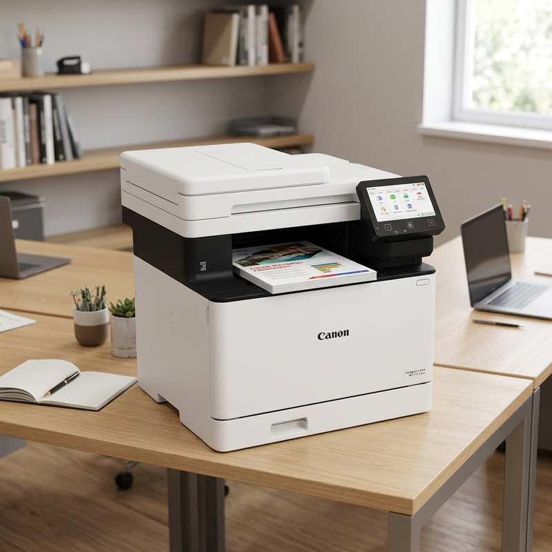 Canon Color imageCLASS MF751Cdw II - Multifunction, Duplex, Wireless, Laser Printer - White