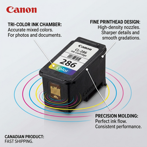 Canon CL-286?Colour Ink Cartidge
