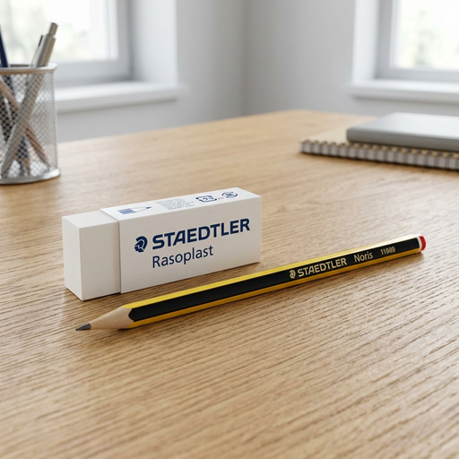 Gomme blanche STAEDTLER Rasoplast (525-B20, remplace la 526-B20-02)
