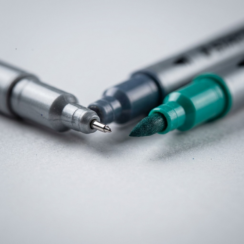 72-Pack Double Ended Fibre Tip Pens