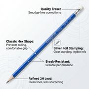 132462HC12 STAEDTLER-Mars Limited PENCIL NORICA VIN. 2H CARD