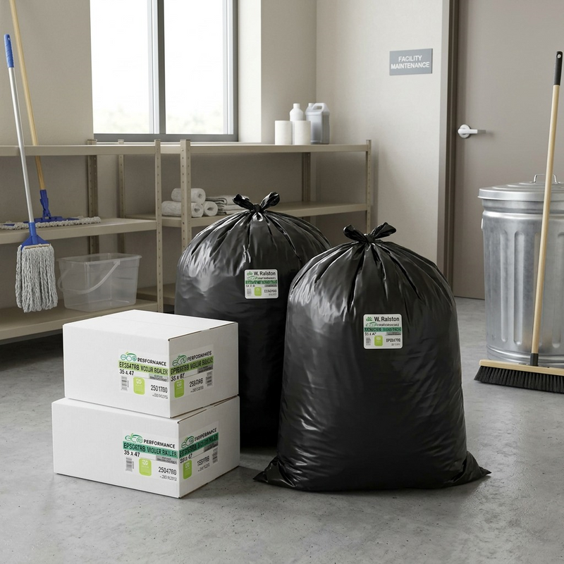 35 X 47 PK/200 Regular Black Bags